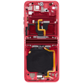 Inner OLED Assembly With Frame Compatible For Motorola Moto Razr Plus / Razr 40 Ultra (XT2321 / 2023) (Refurbished) (Viva Magenta)