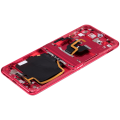 Inner OLED Assembly With Frame Compatible For Motorola Moto Razr Plus / Razr 40 Ultra (XT2321 / 2023) (Refurbished) (Viva Magenta)
