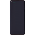 OLED Assembly With Frame Compatible For Motorola Edge Plus (XT2061 / 2020) (Genuine OEM) (Baltic Gray)
