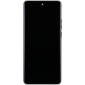 OLED Assembly With Frame Compatible For Motorola Moto Edge 2023 (XT2305) (Refurbished) (Eclipse Black)