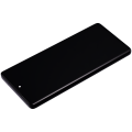 OLED Assembly With Frame Compatible For Motorola Moto Edge 2023 (XT2305) (Refurbished) (Eclipse Black)