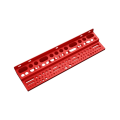 Tool Rack (6 x 24" 1/8" x 2 3/4") - Red