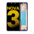 LCD Assembly With Frame Compatible For Huawei Nova 3 (Refurbished) (Iris Purple)