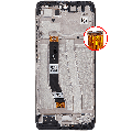 LCD Assembly With Frame Compatible For Motorola Moto G14 (XT2341-2 / 2023) (Refurbished) (All Colors)