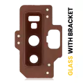 Back Camera Lens With Bracket / Bezel Compatible For Samsung Galaxy Note 9 (Metallic Copper)