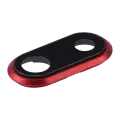 Back Camera Lens With Bracket & Bezel Compatible For iPhone 8 Plus (Red) (10 Pack) (Real Sapphire l Premium)