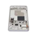 OLED Assembly With Frame Compatible For Motorola Edge Plus 5G UW (2022) / Edge 30 Pro (XT2201-1/4) (Refurbished) (Stardust White)