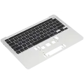 Top Case With Keyboard Compatible For MacBook Pro 13" (A2338 / Late 2020) (US English) (Silver)